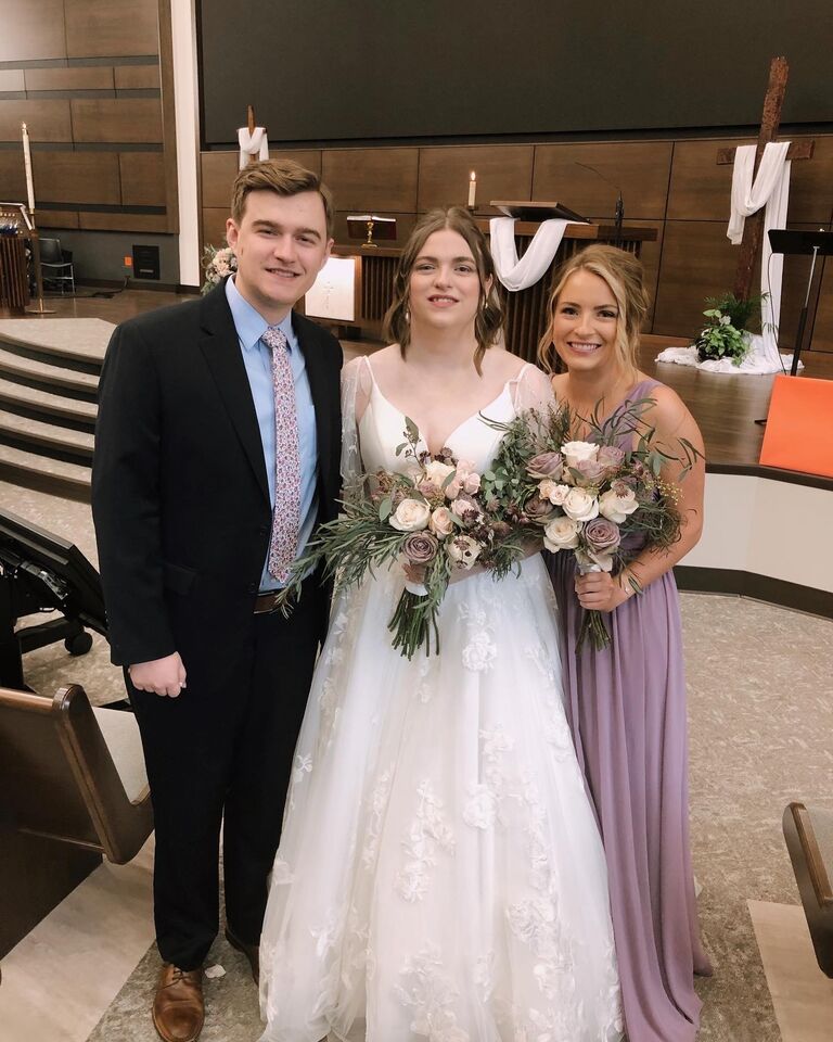 Vanessa's sister Kelsey's wedding