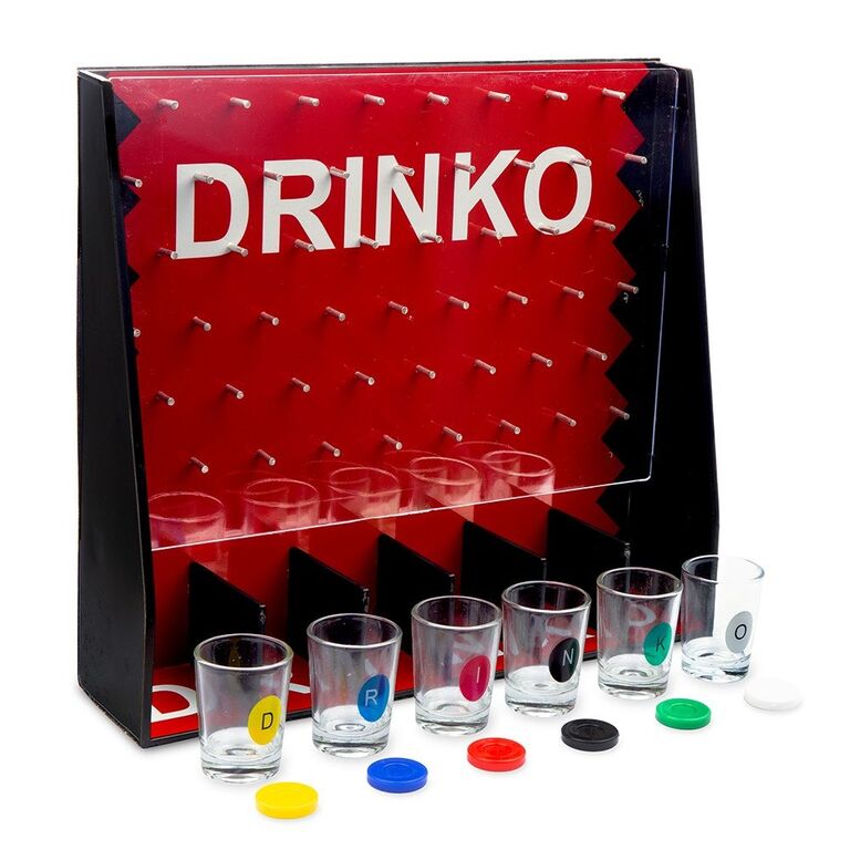 Shot Spinner Drinking Game for Adults Classic Party Game with Shot Glass