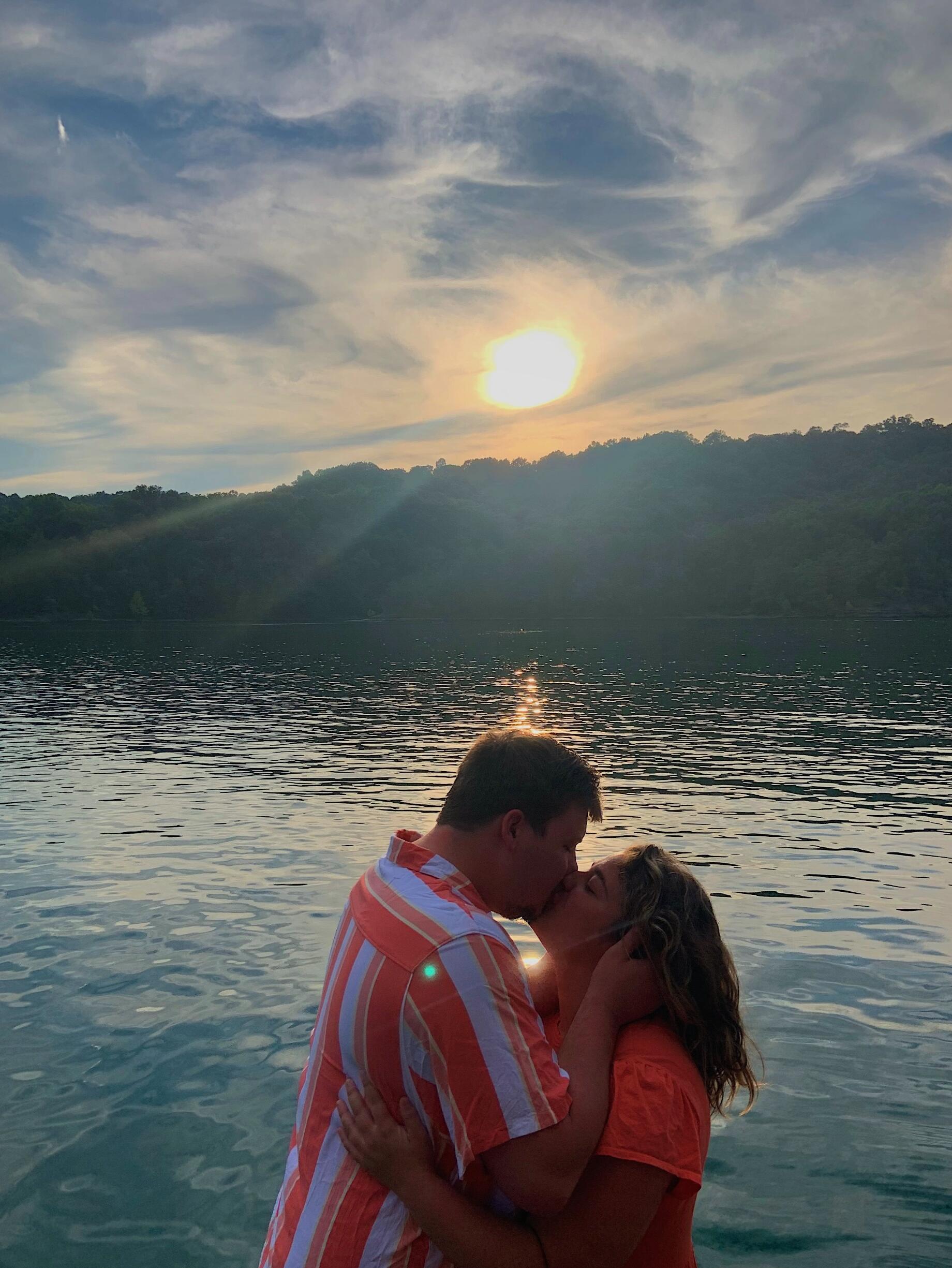This is Levi and Torey's first trip to Dale Hollow with Torey's family. It was a lot of fun tubing, and trying to learn how to ski, and cramming 13 people on a house boat.