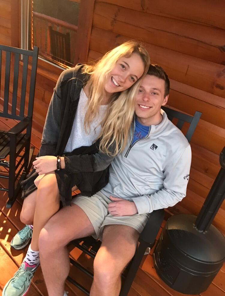 Emily and Bear met when they got set up by mutual friends to go to a college formal in Gatlinburg, TN! 