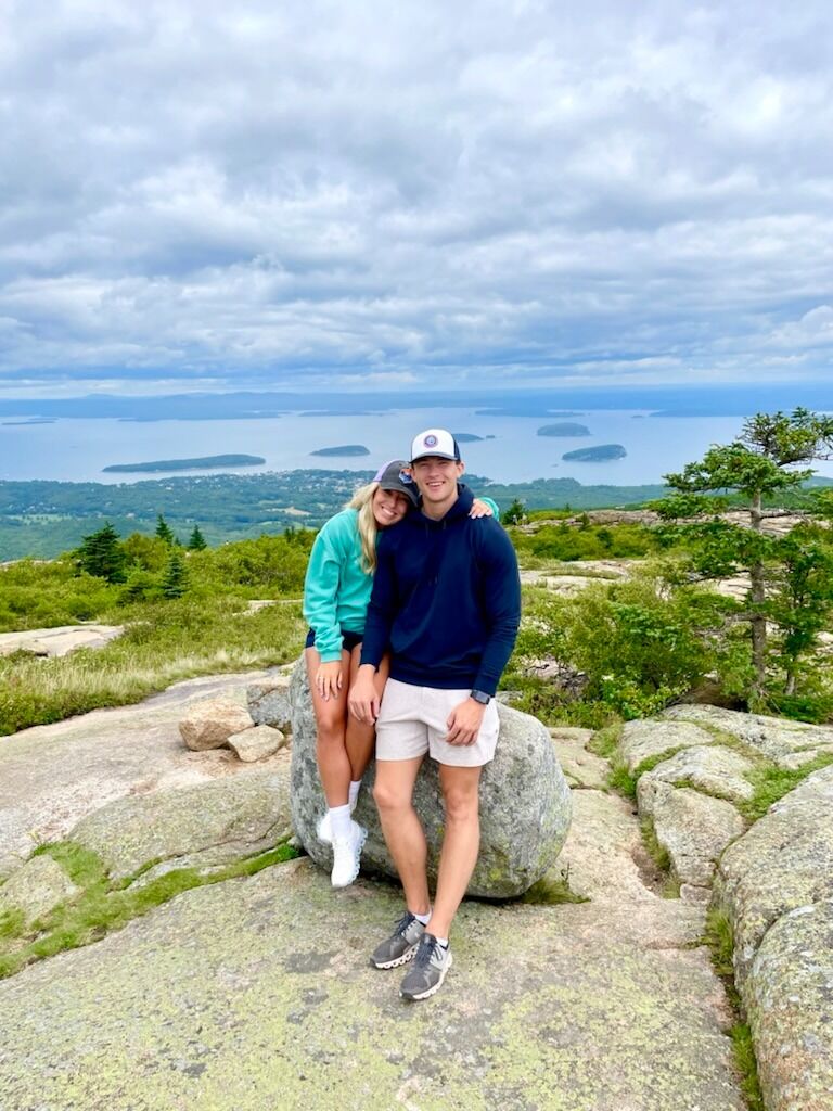 First trip together to Acadia National Park in Bar Harbor, ME