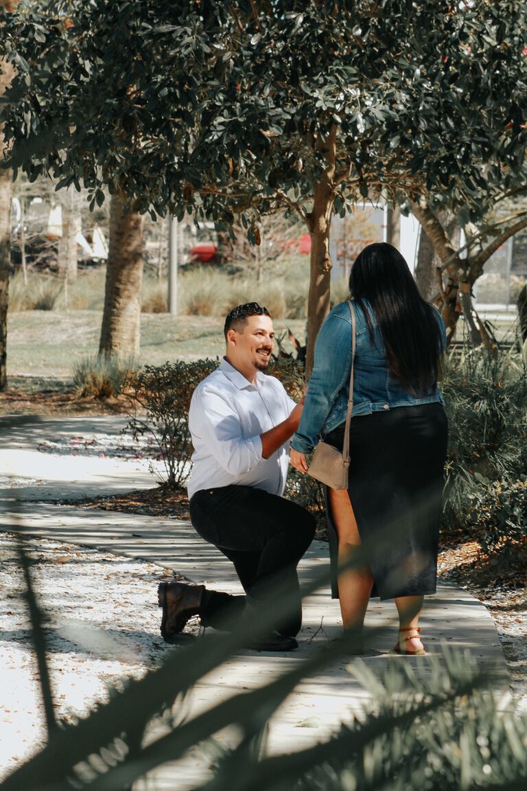 He kneeled and asked me to marry him!π€π