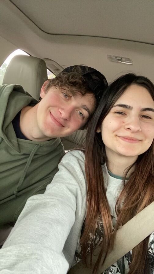 We realized we couldn't bear to be apart... Interestingly, it was almost two years to the day since we first met. ❤️
