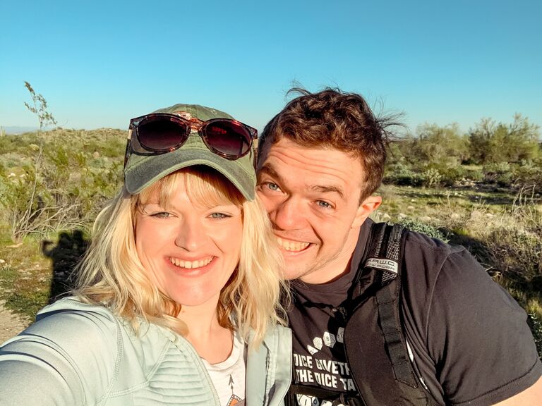 Our first date and very first hike together!