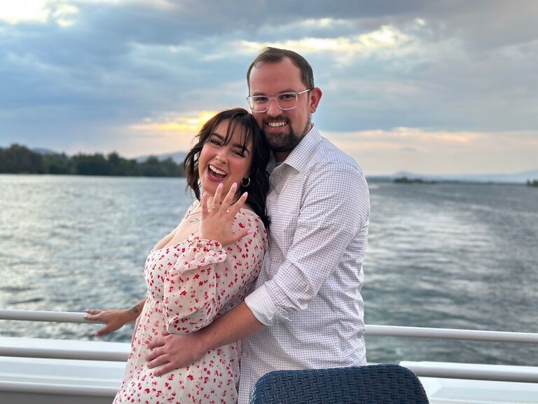 We got engaged!
