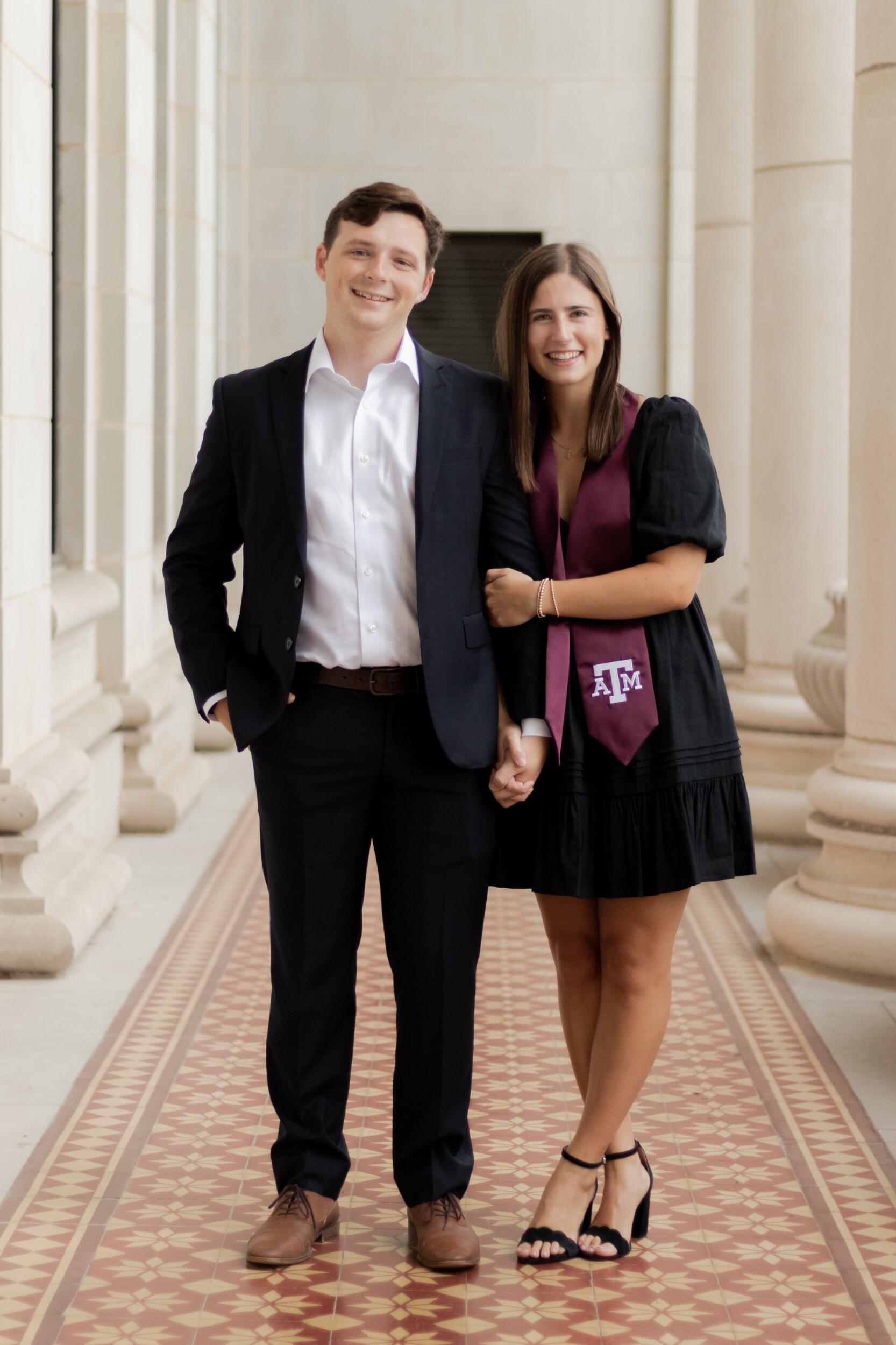 Blake and Natalie graduate college - how fast time flew!