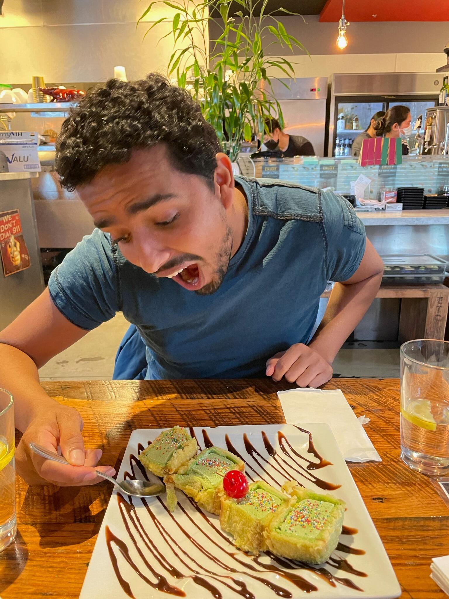 Our favorite sushi place: we take all our friends and family who come and visit us!