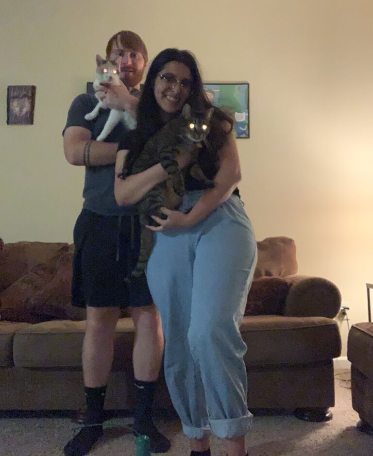 We move to Memphis together with our two cats