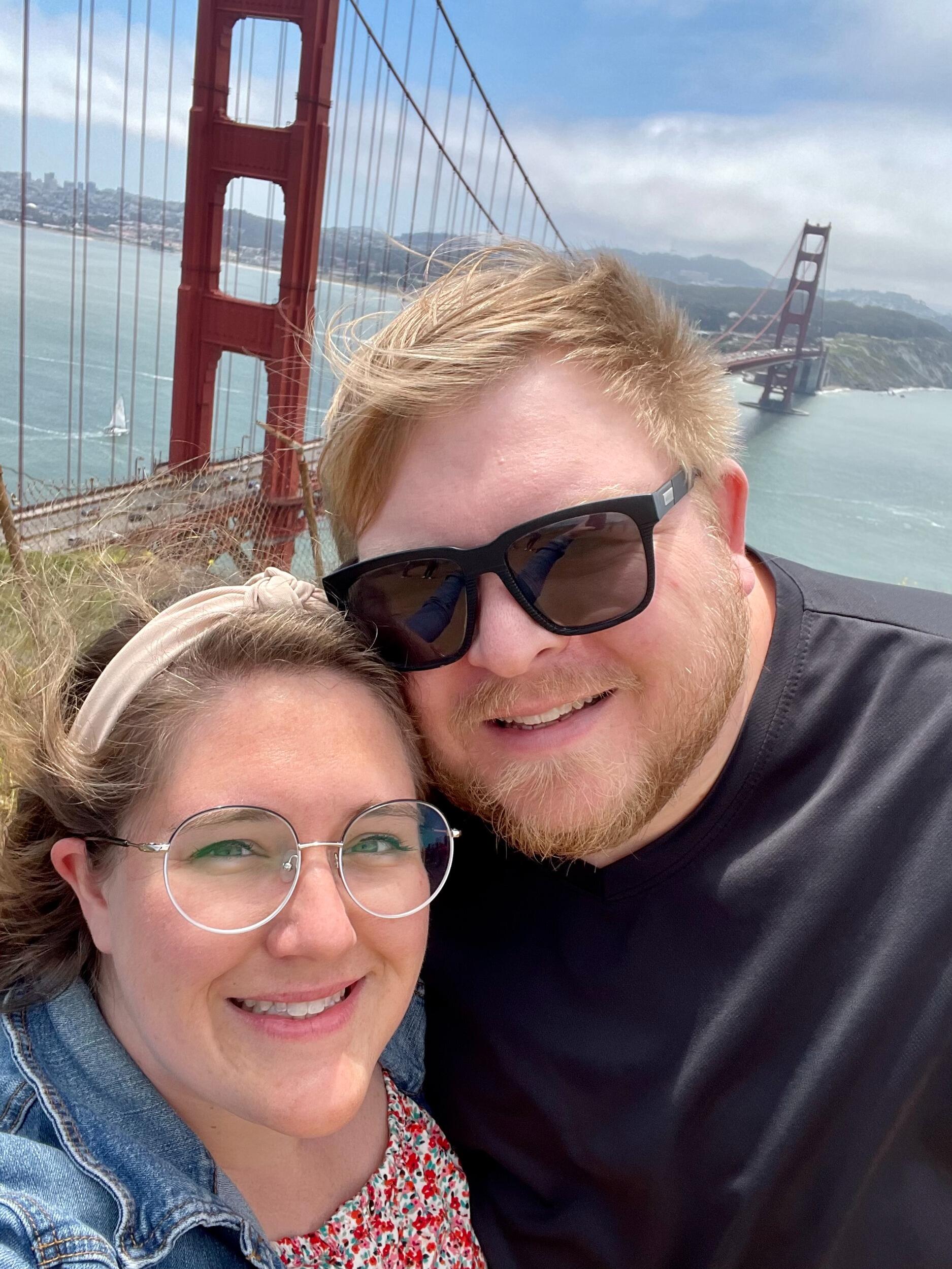 First vacation together to California.