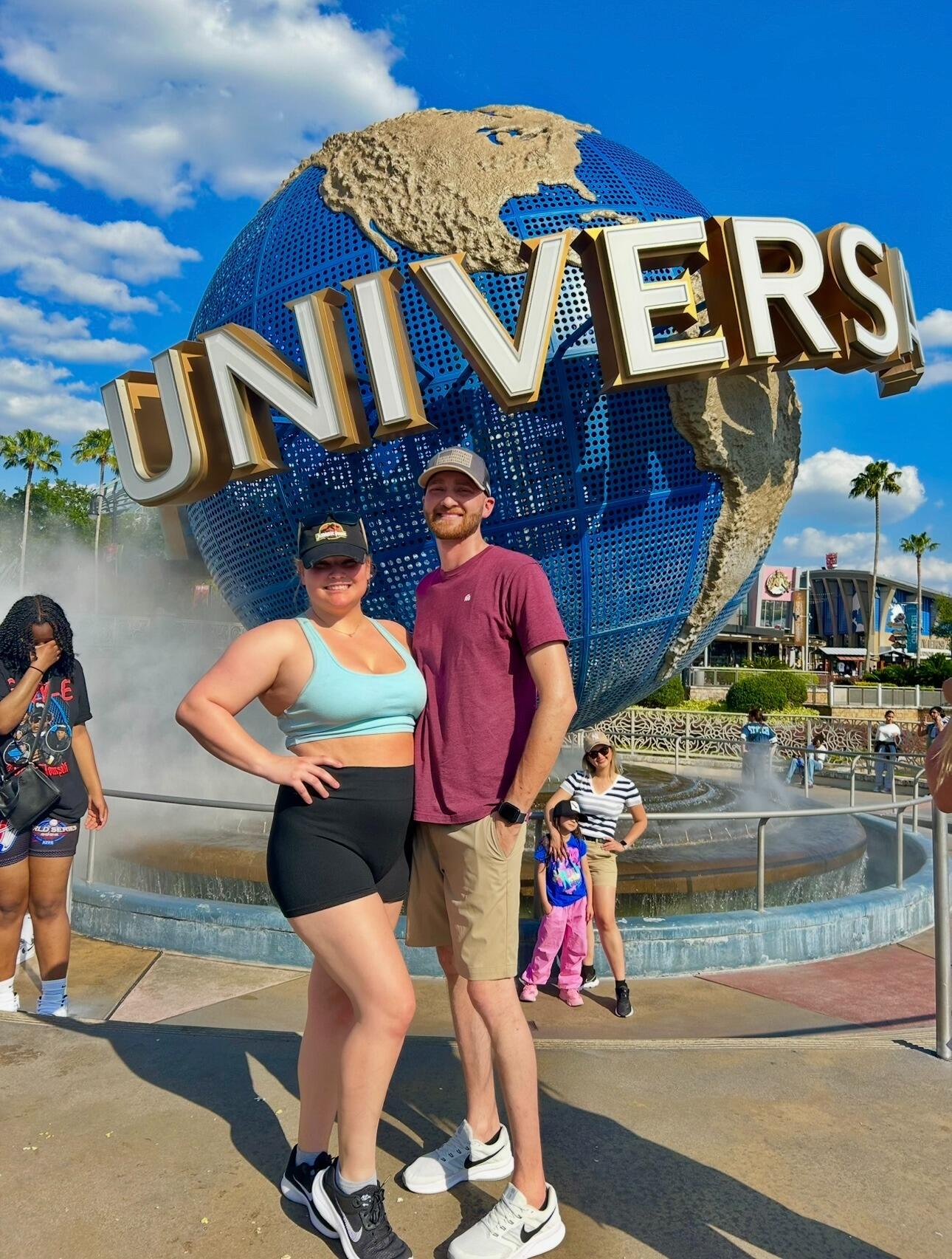 Sean's First time at Universal.