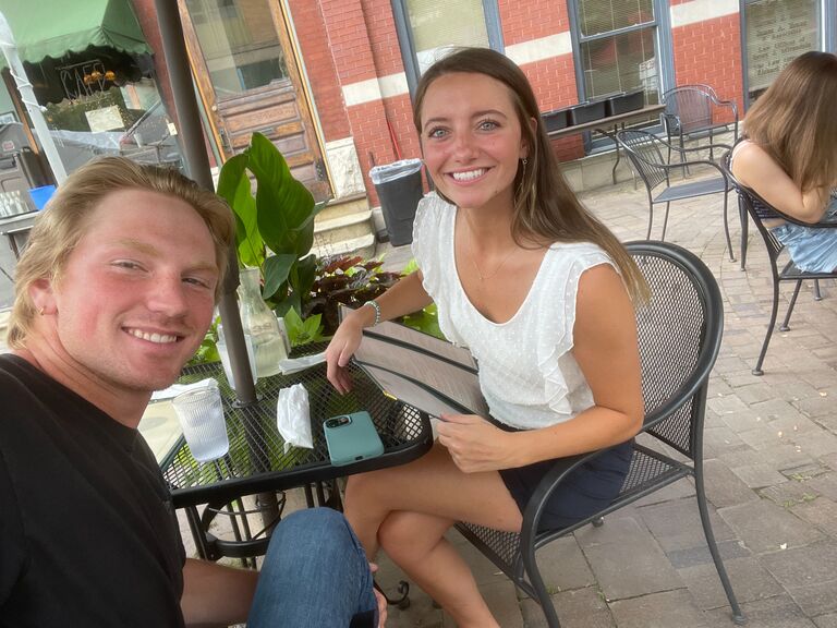 The day we went ring shopping!! 