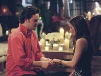 Chandler and Monica's proposal on Friends