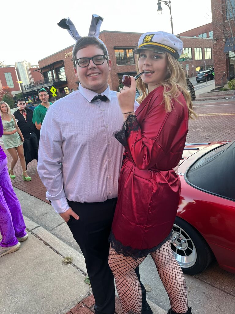 Our Best Couple's Halloween Costume 🎃