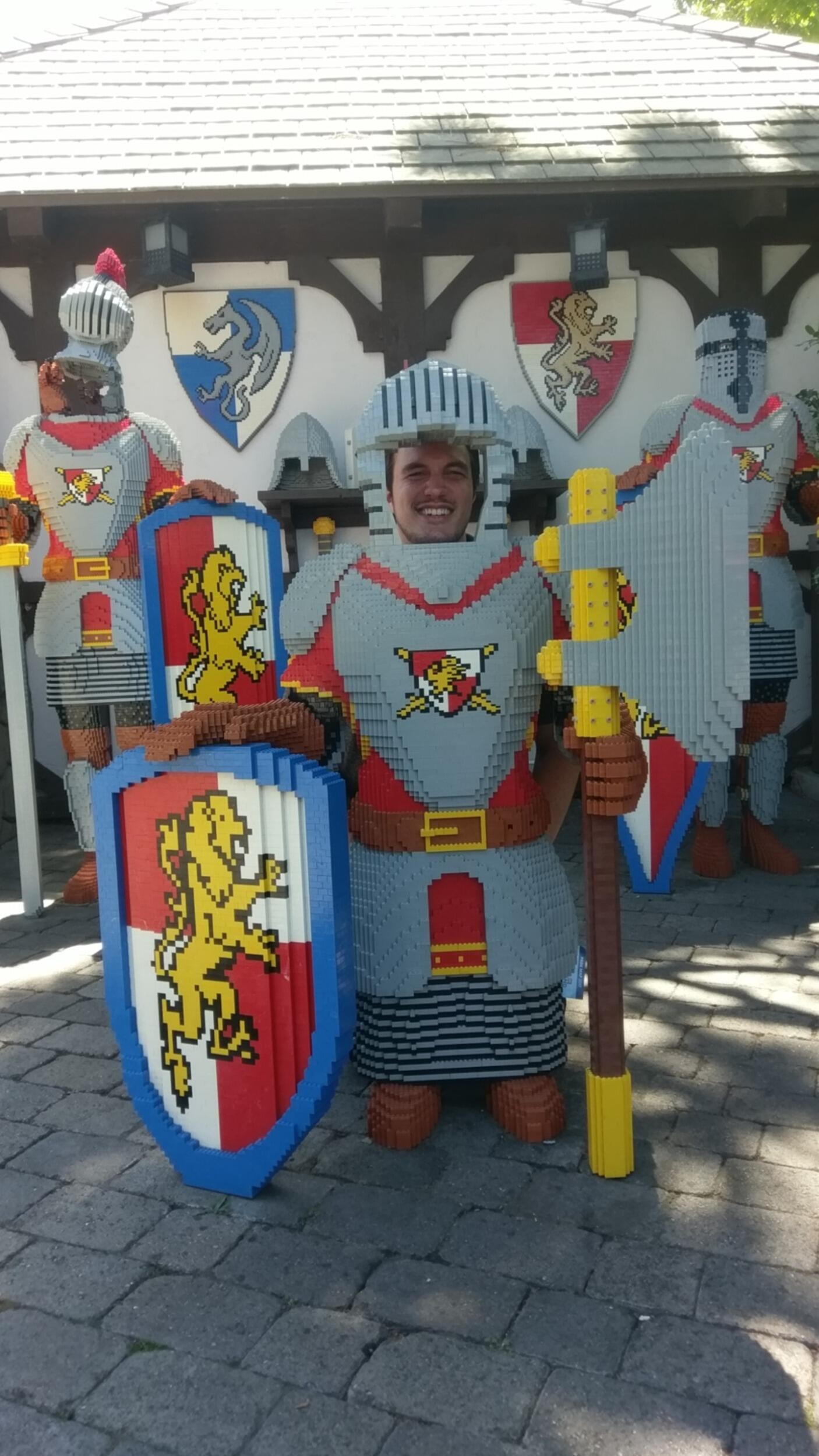 Legoland when Roman visited us!