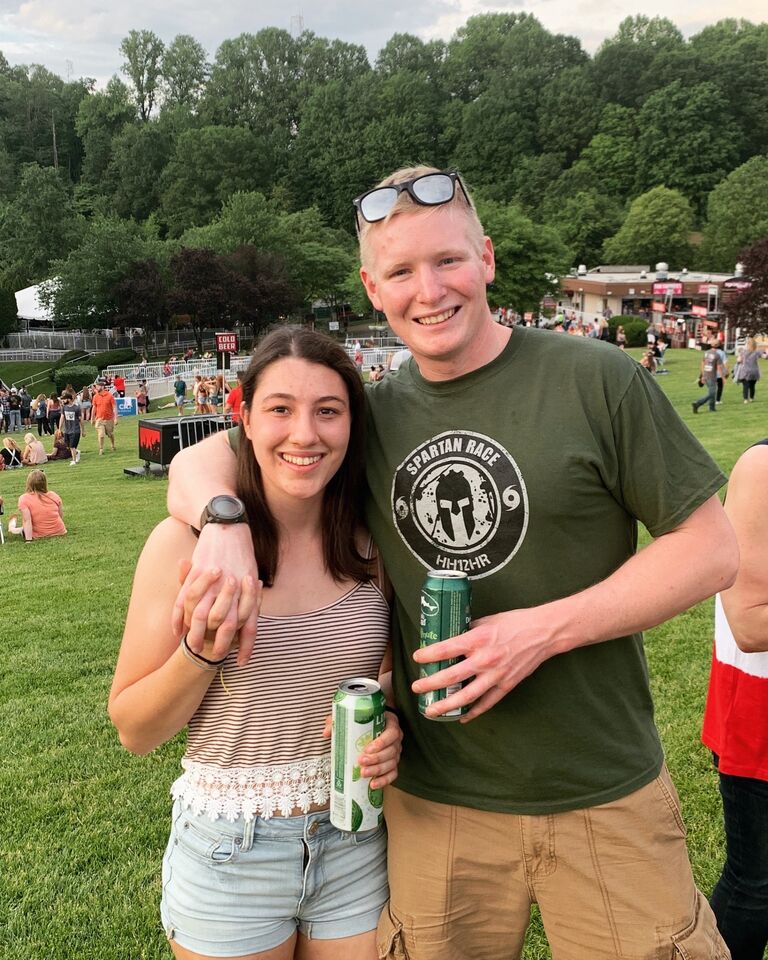 COUNTRY CONCERT: 
With both of us loving country music, we went to the Raised on Country Tour for our first concert