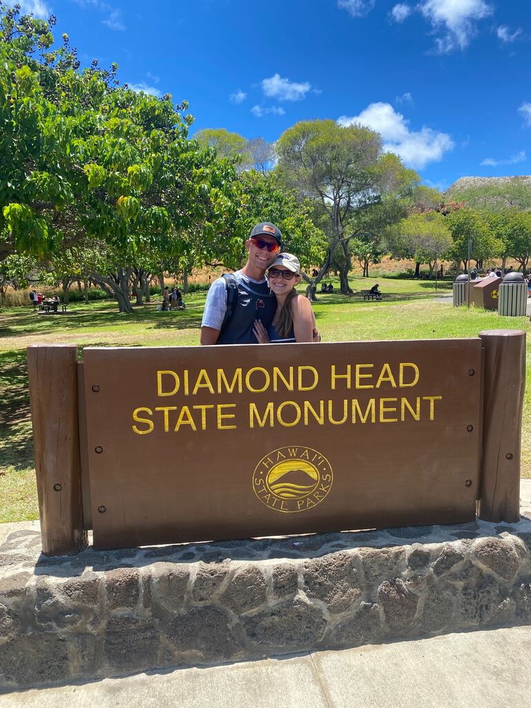 We've been on so many outings, adventures, and so much more together! This is a photo from our Hawaii trip!
