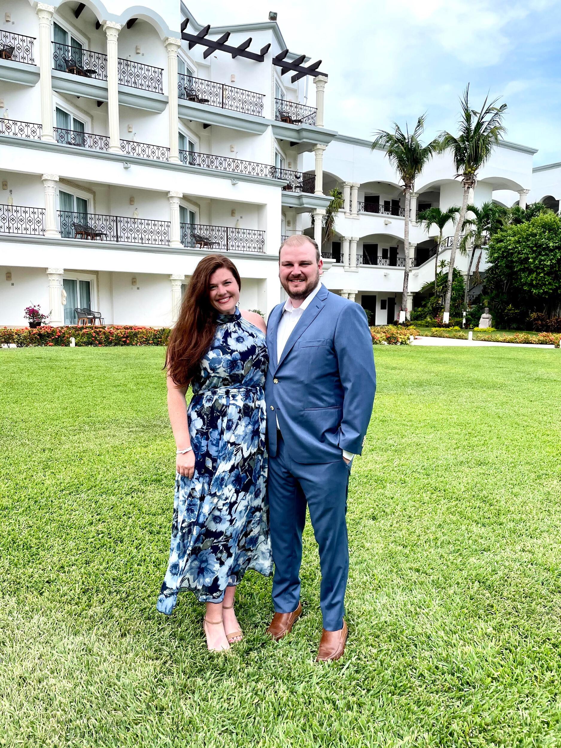 Our first international trip, a destination wedding