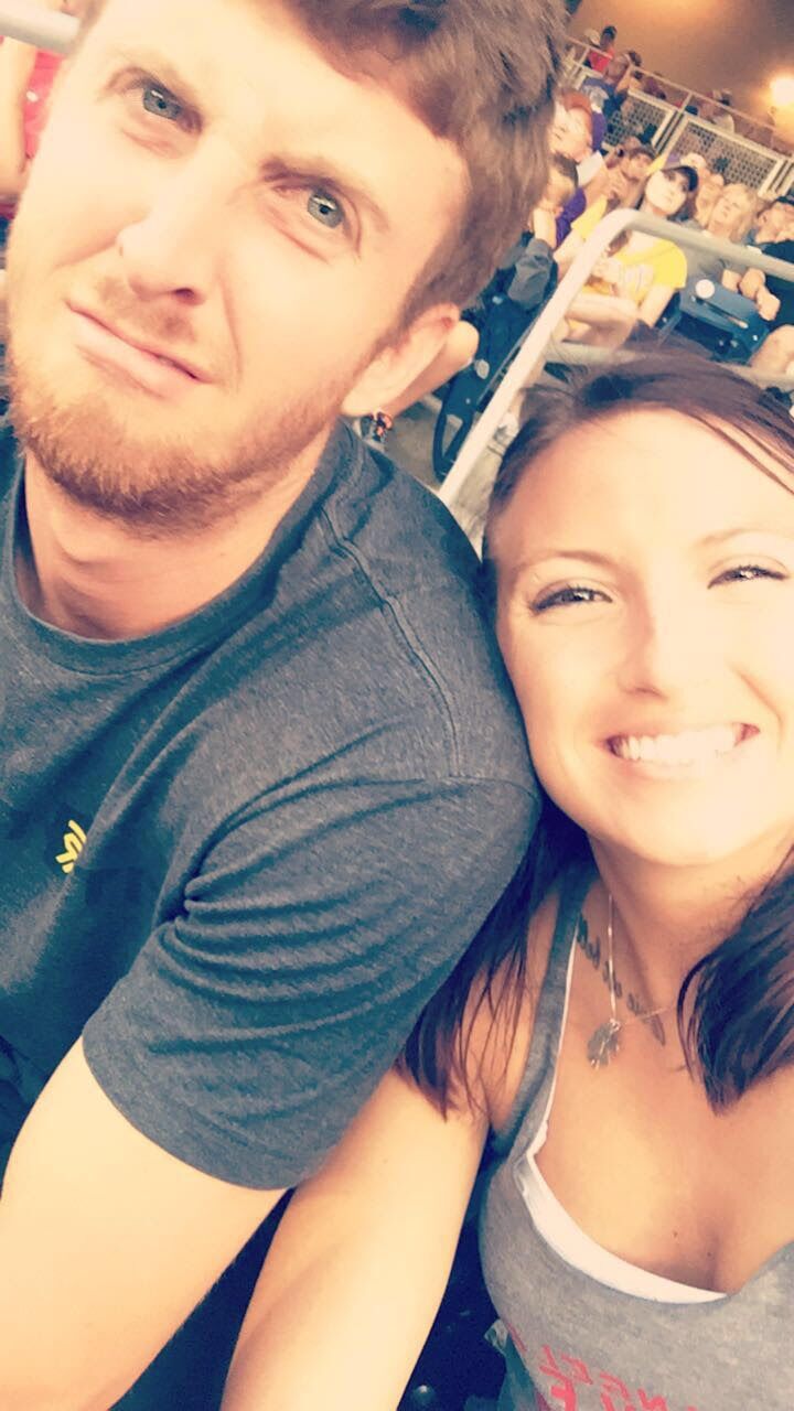 For their 1st annniversary, Ally got them some tickets to the CWS. 