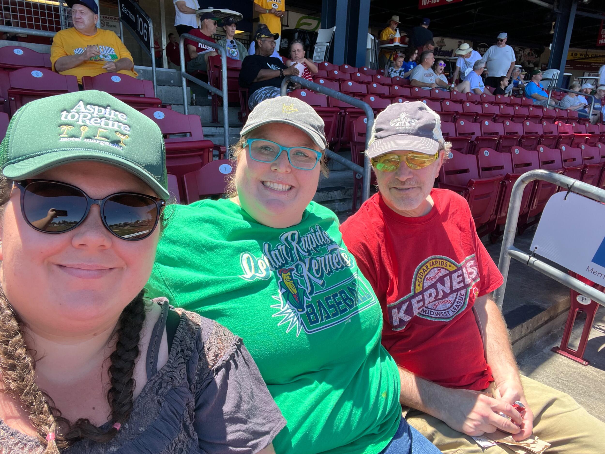 Annual Father’s Day baseball game added a person