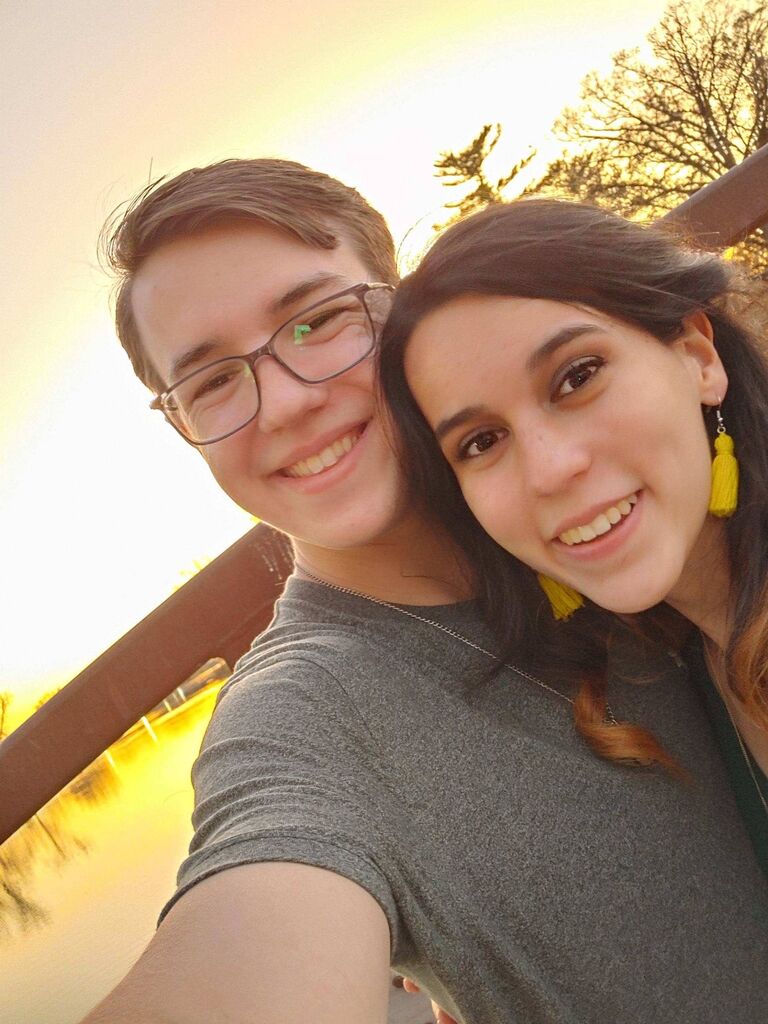 Our first date!
