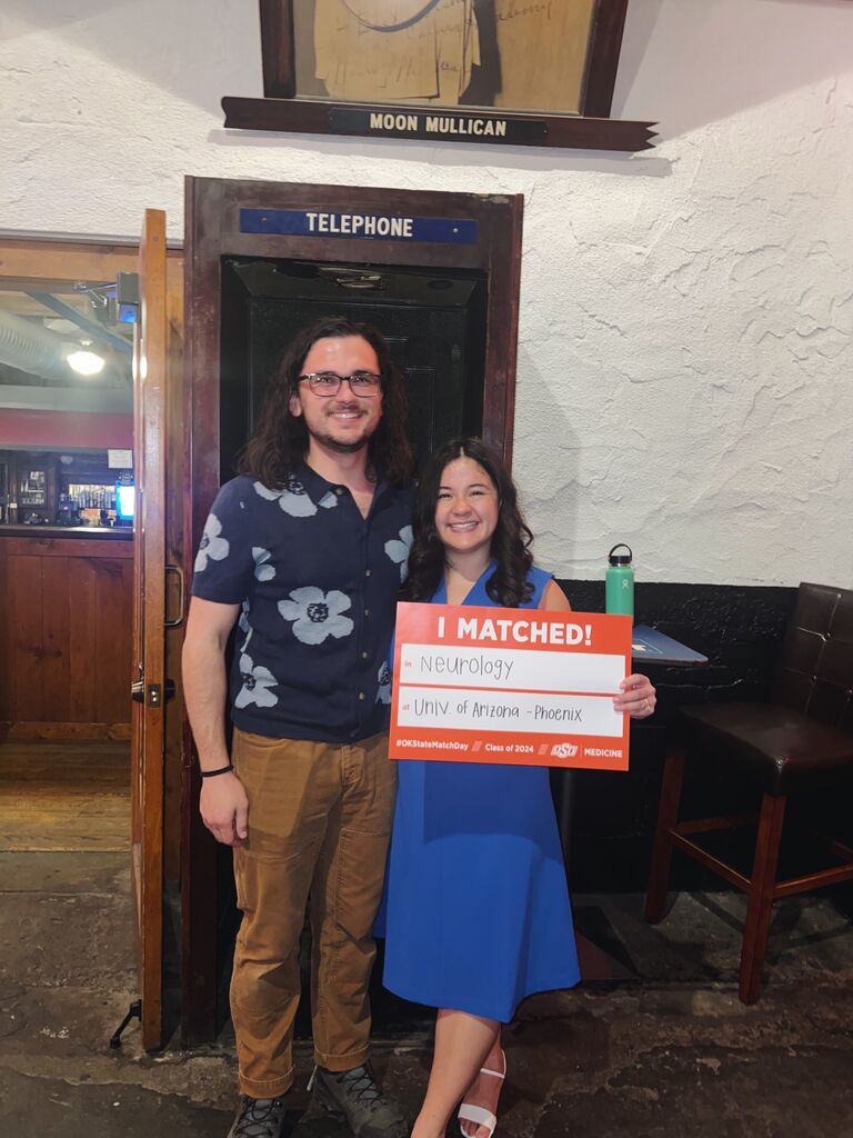 Match Day! Josie will complete her neurology residency at the University of Arizona: Phoenix. Josie and Tony move from Oklahoma to Arizona at the end of April.