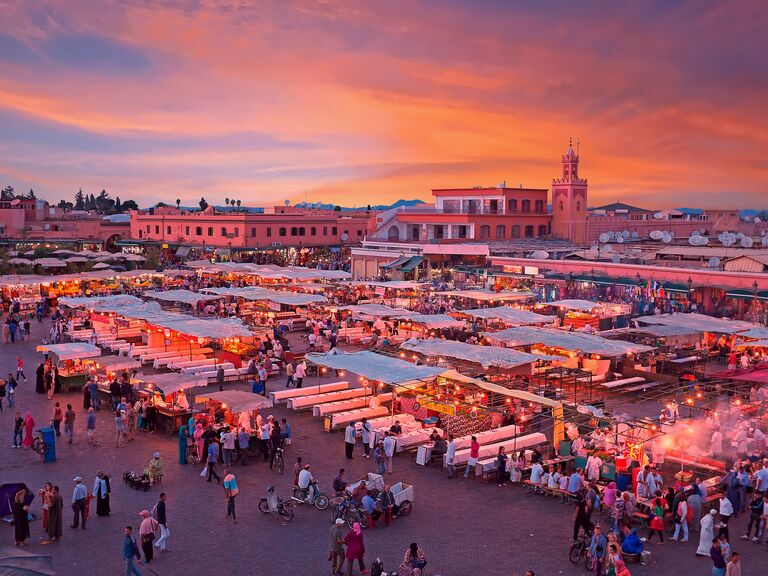 Marrakech, Morocco one year anniversary trip abroad travel guide