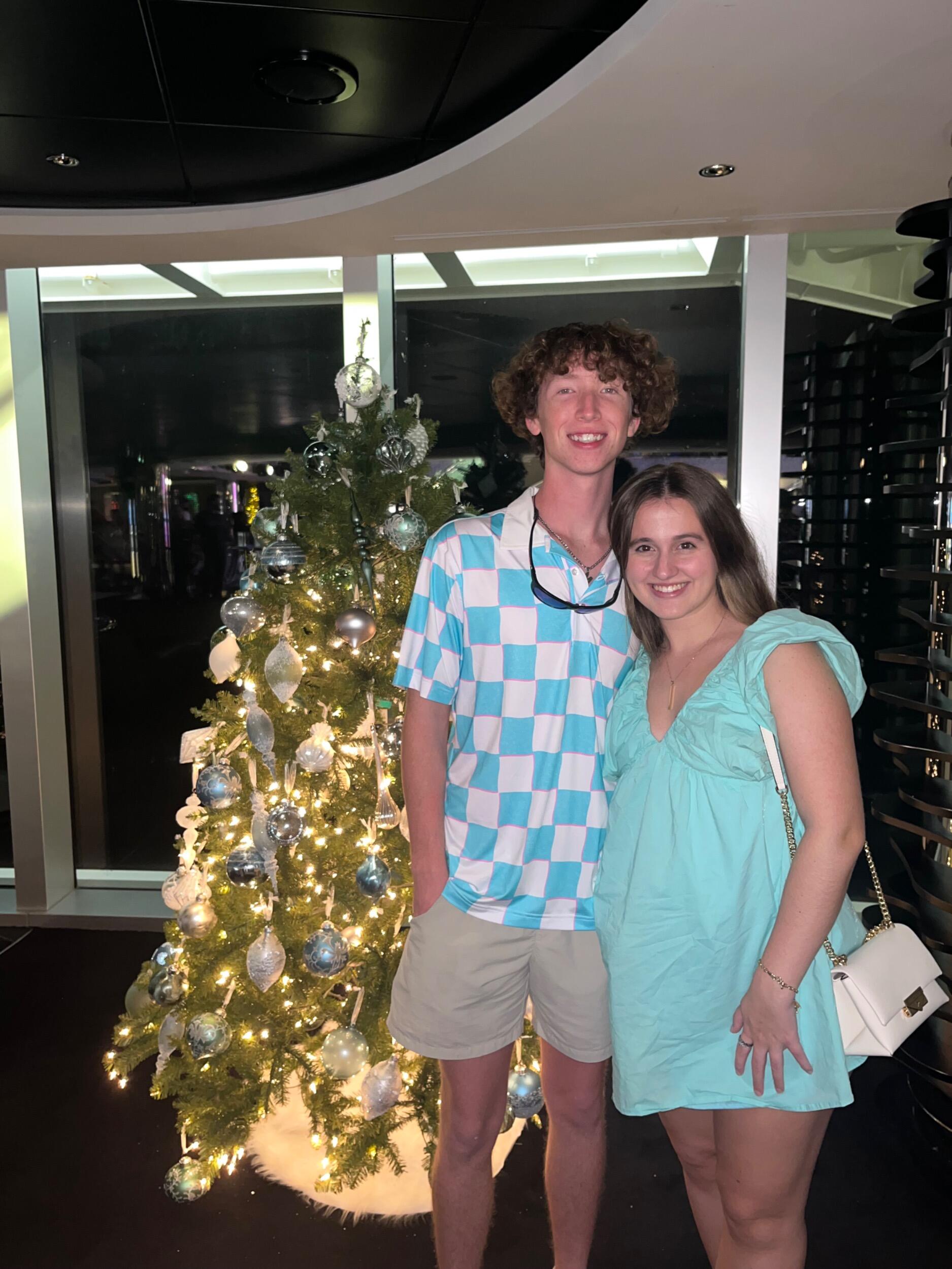Another cruise picture! Amy taught the couple a few shag moves and they danced the night away.