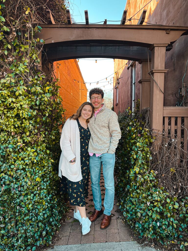 The first time Jaden brought Priscilla home as his official girlfriend was a special moment. She got to visit his hometown and attend Harp's Crossing Baptist Church.