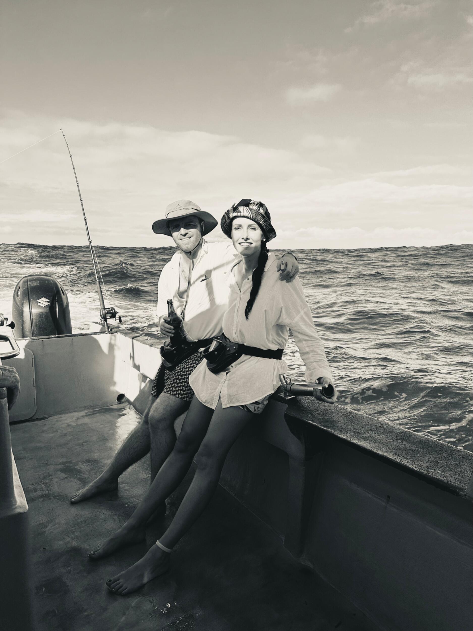 Deep sea fishing in Mozambique 