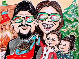 PARTY CARICATURES - spitting image of your guests! - Caricaturist - Sweet Home, OR - Hero Gallery 4