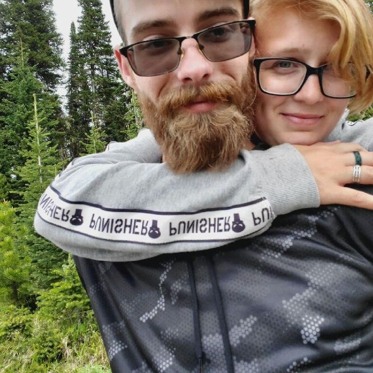 Connar came to Bozeman for a family wedding and we hit it off. By April the next year we had moved in together. 