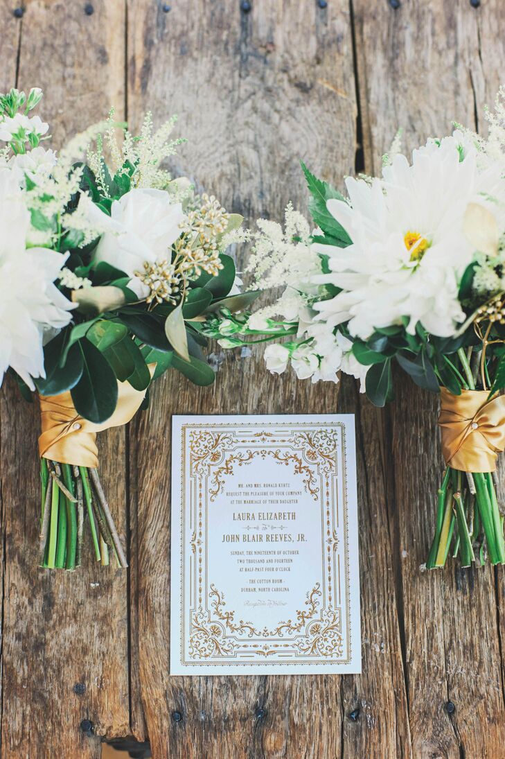 A Gold Vintage Wedding At The Cotton Room In Durham North
