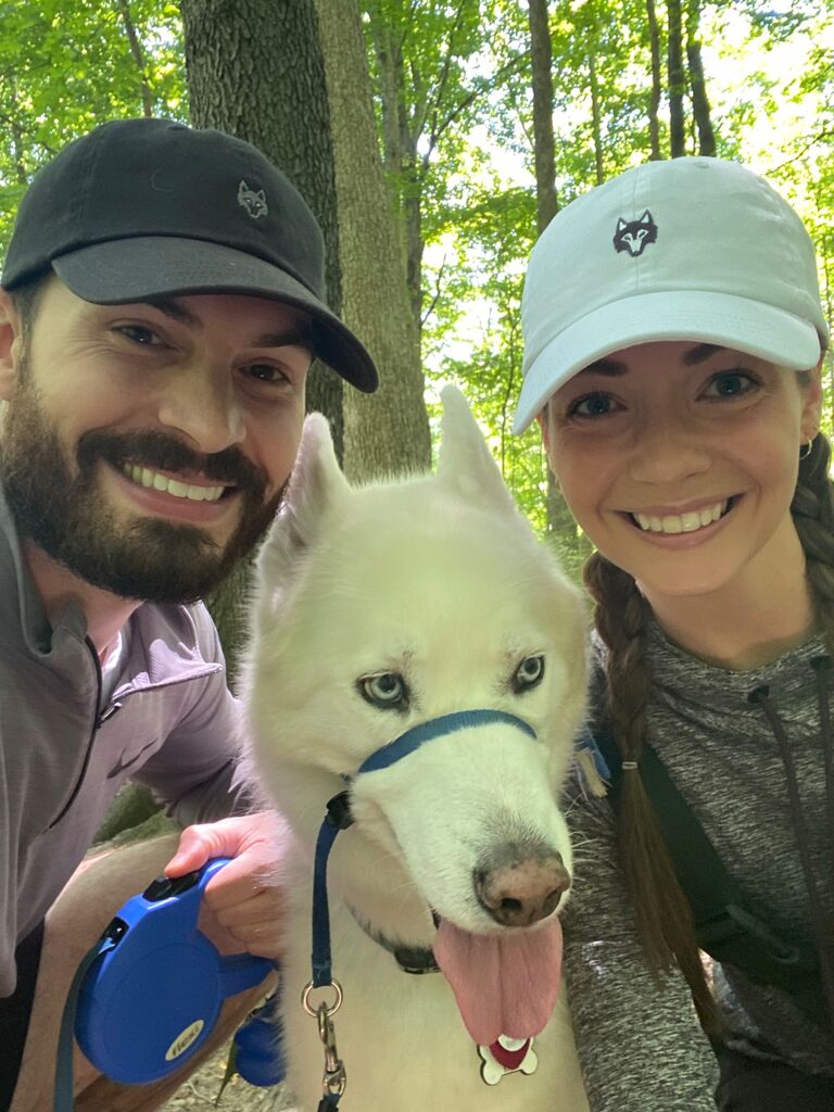 Hiking in Holliday Park - Indianapolis, IN