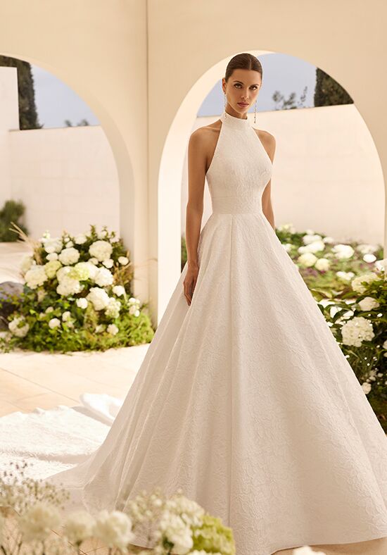 halter empire waist wedding dresses Ball gown Size:AU 04 XP_1450 Girls' Designer Dresses | The white color radiates