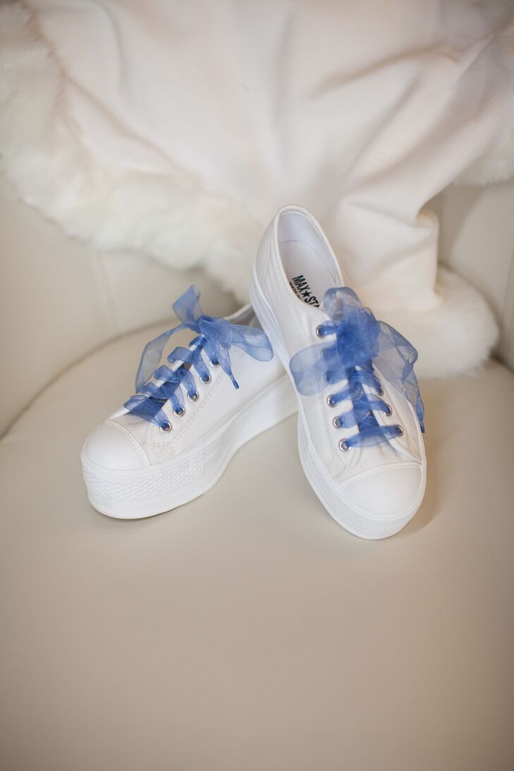 periwinkle shoes wedding