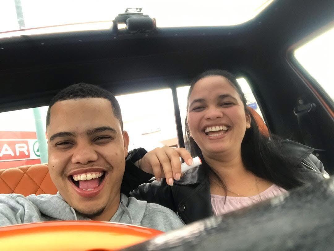 The groom drove from Mariental to Swakopmund to visit me for a day. He was very delulu for the bride.