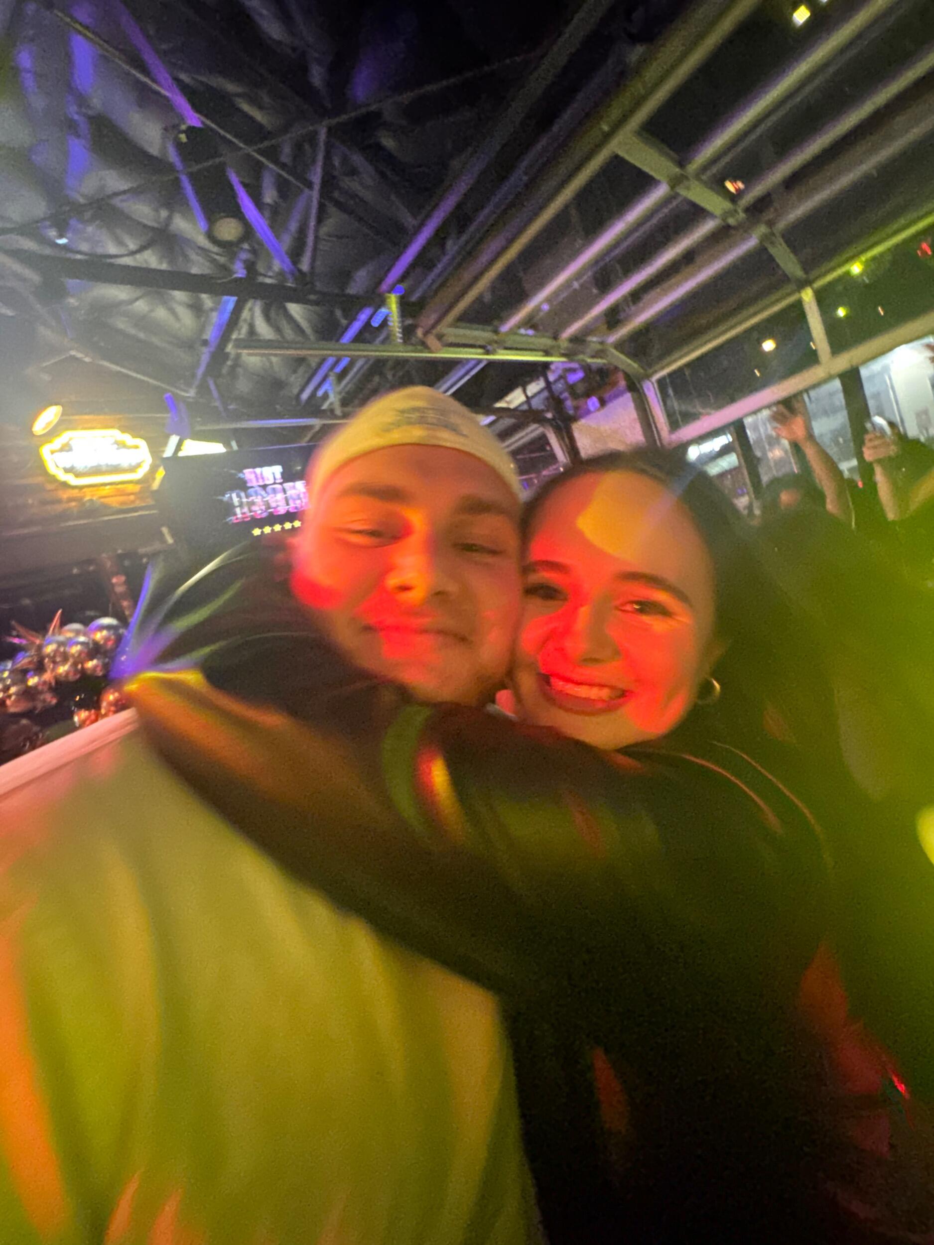 The first NYE we actually got to spend together!