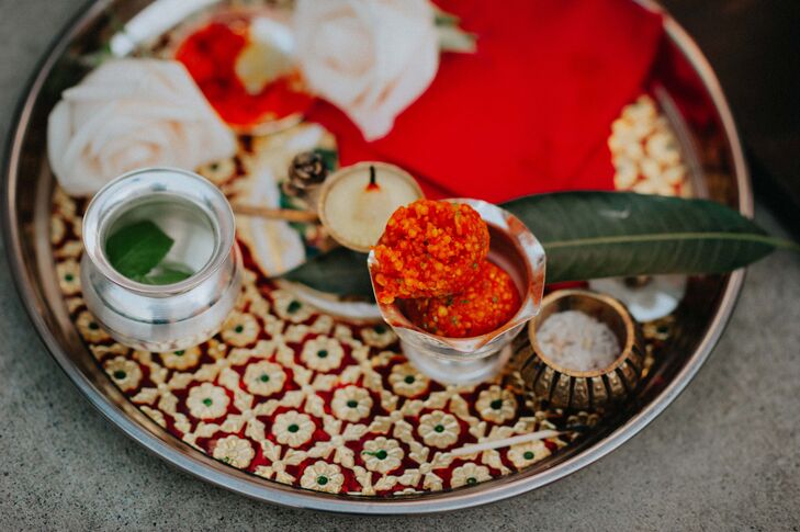 Traditional Puja Thali