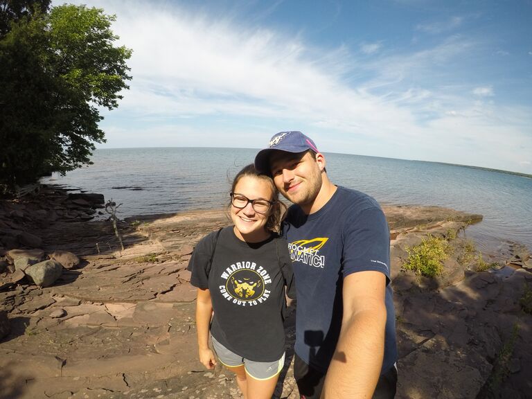 Connor and Racheal's first road trip - Porcupine Mts, Pictured Rocks, Mackinac Island
