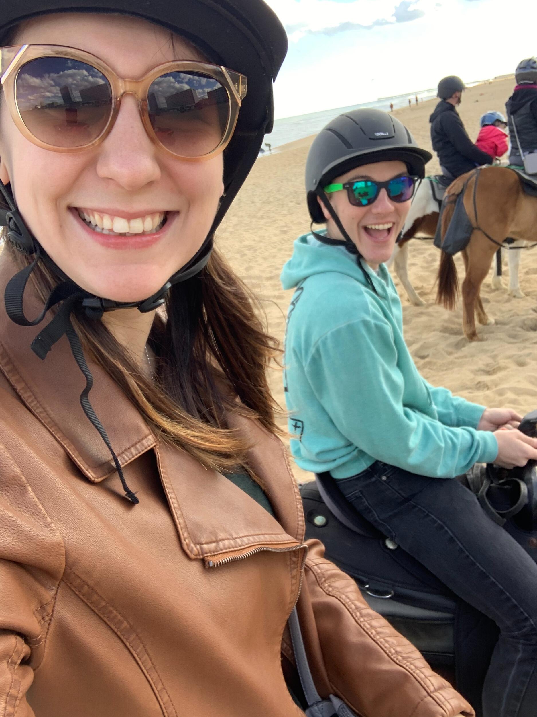 This was also John's first time horseback riding and we had so much fun.