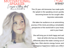 Ella Dorner- The Girl With Amnesia - Keynote Speaker - Minneapolis, MN - Hero Gallery 4