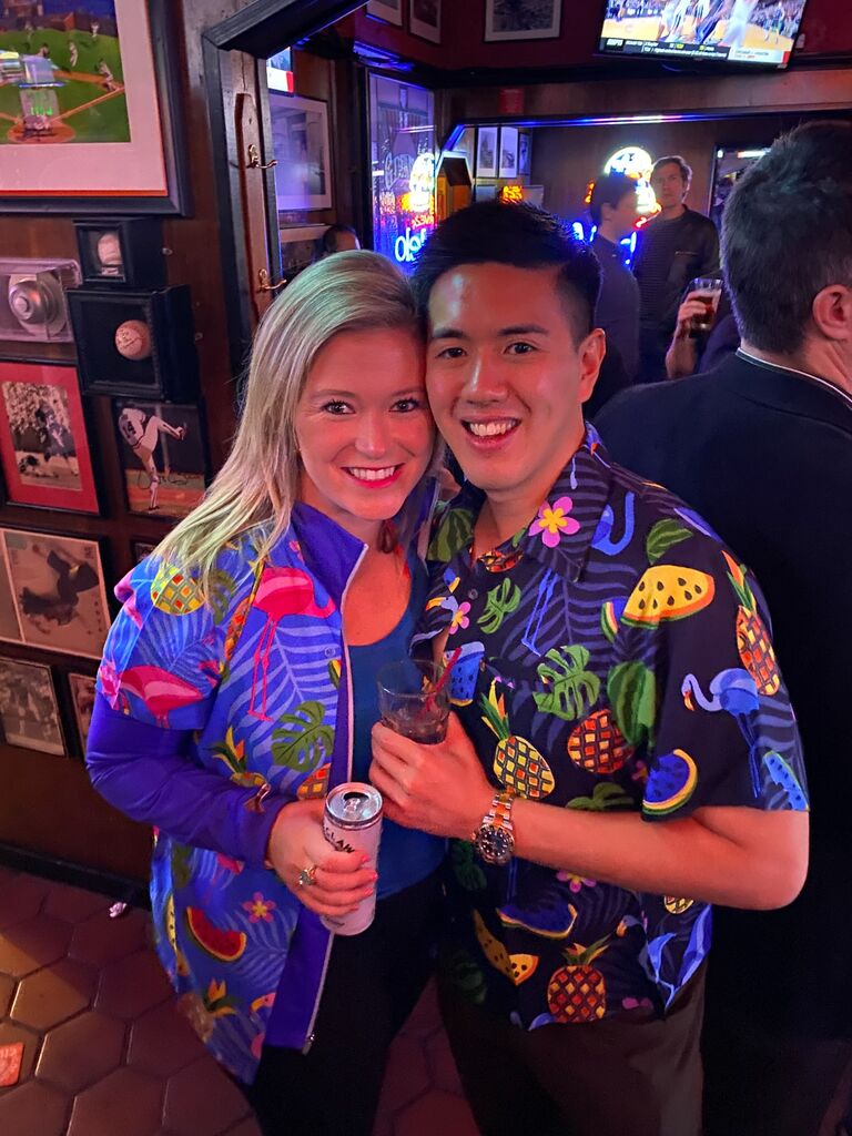 Celebrating Cj's 30th Birthday Hawaiin Theme