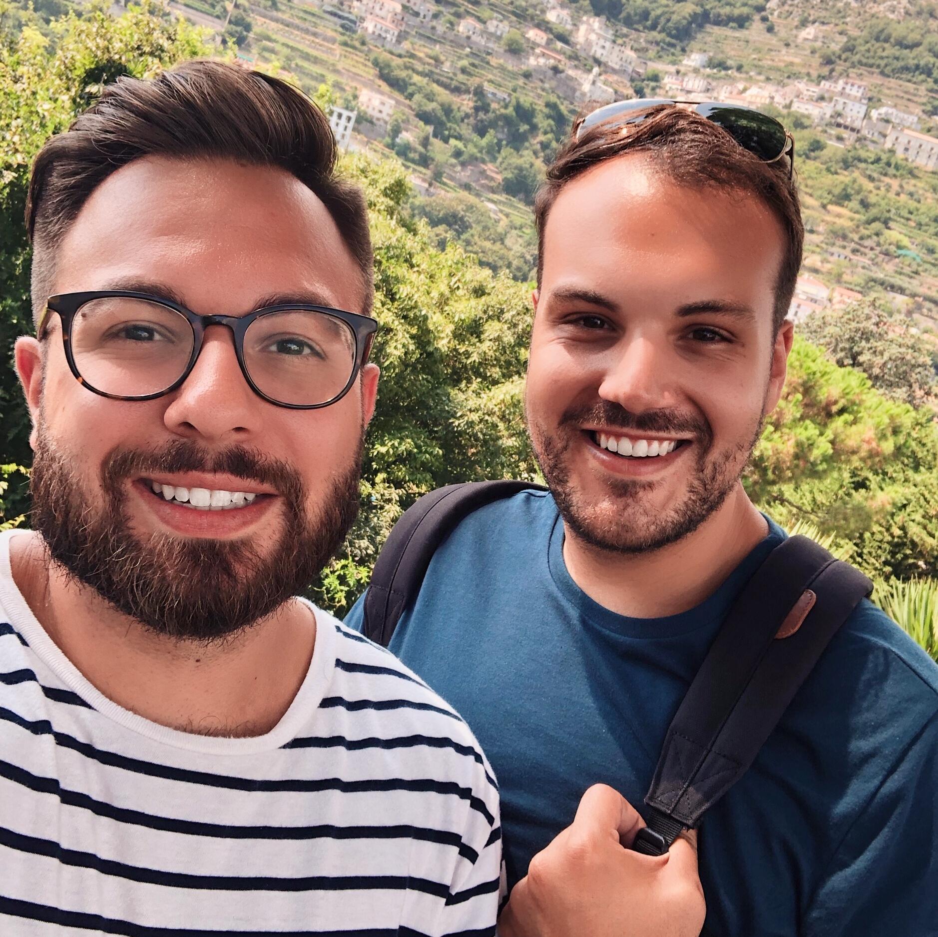 Louis Joined Raymond And His Family To A Trip To Italy.  Around The Boot In 14 Days!