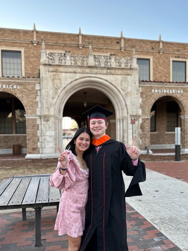 JT graduated with his Masters!