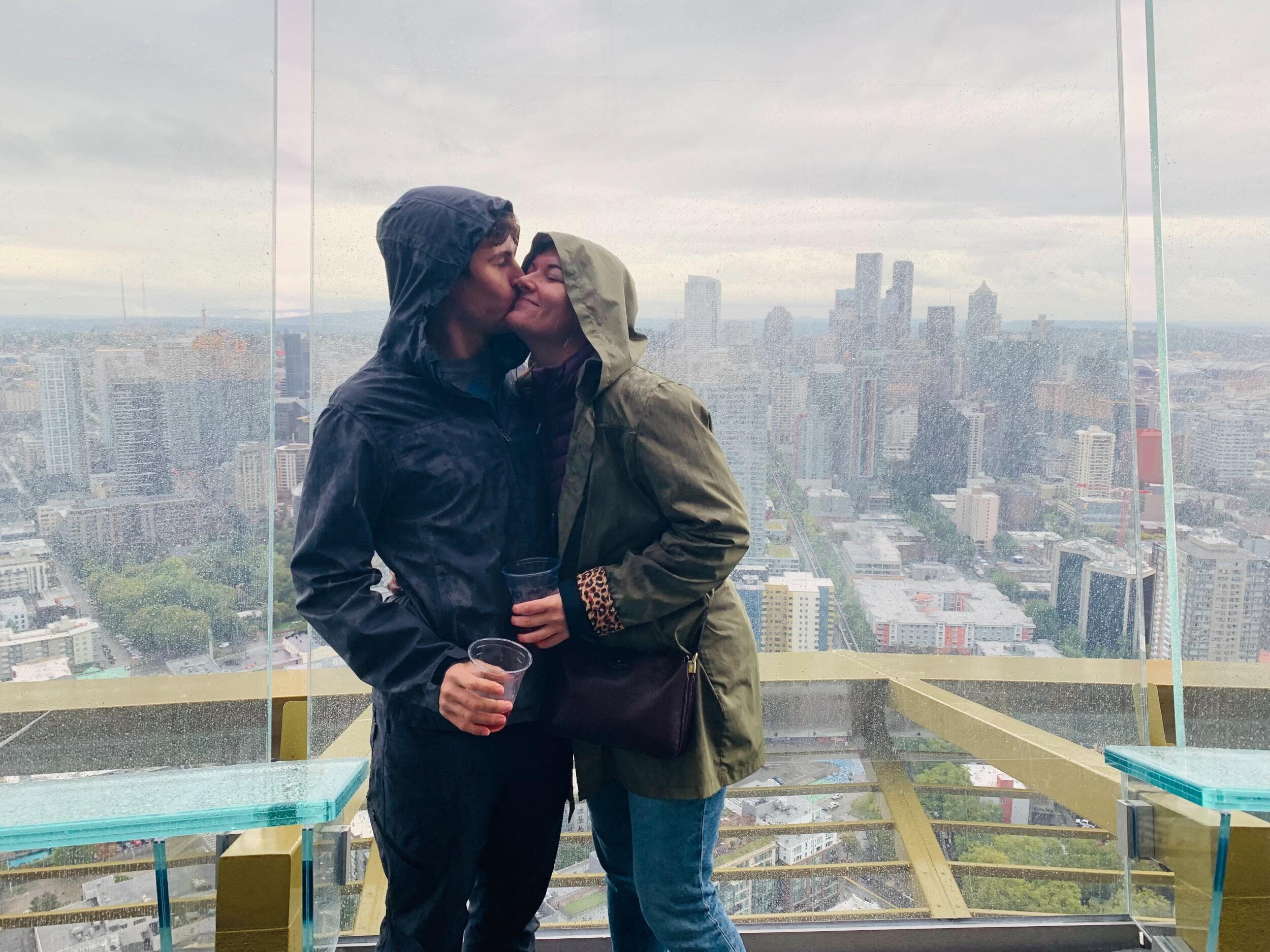 First trip to the Seattle Space Needle together.