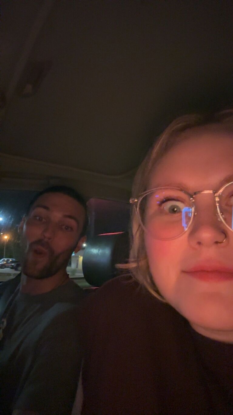 After a day spent together—lunch, a movie, ice cream, and dinner—Bryan asked Megan if she wanted to be his girlfriend as he was driving her back to her car, making things official.