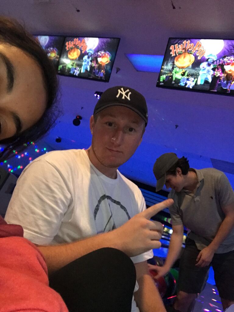 Carson existed. This may be our very first photo together (?)