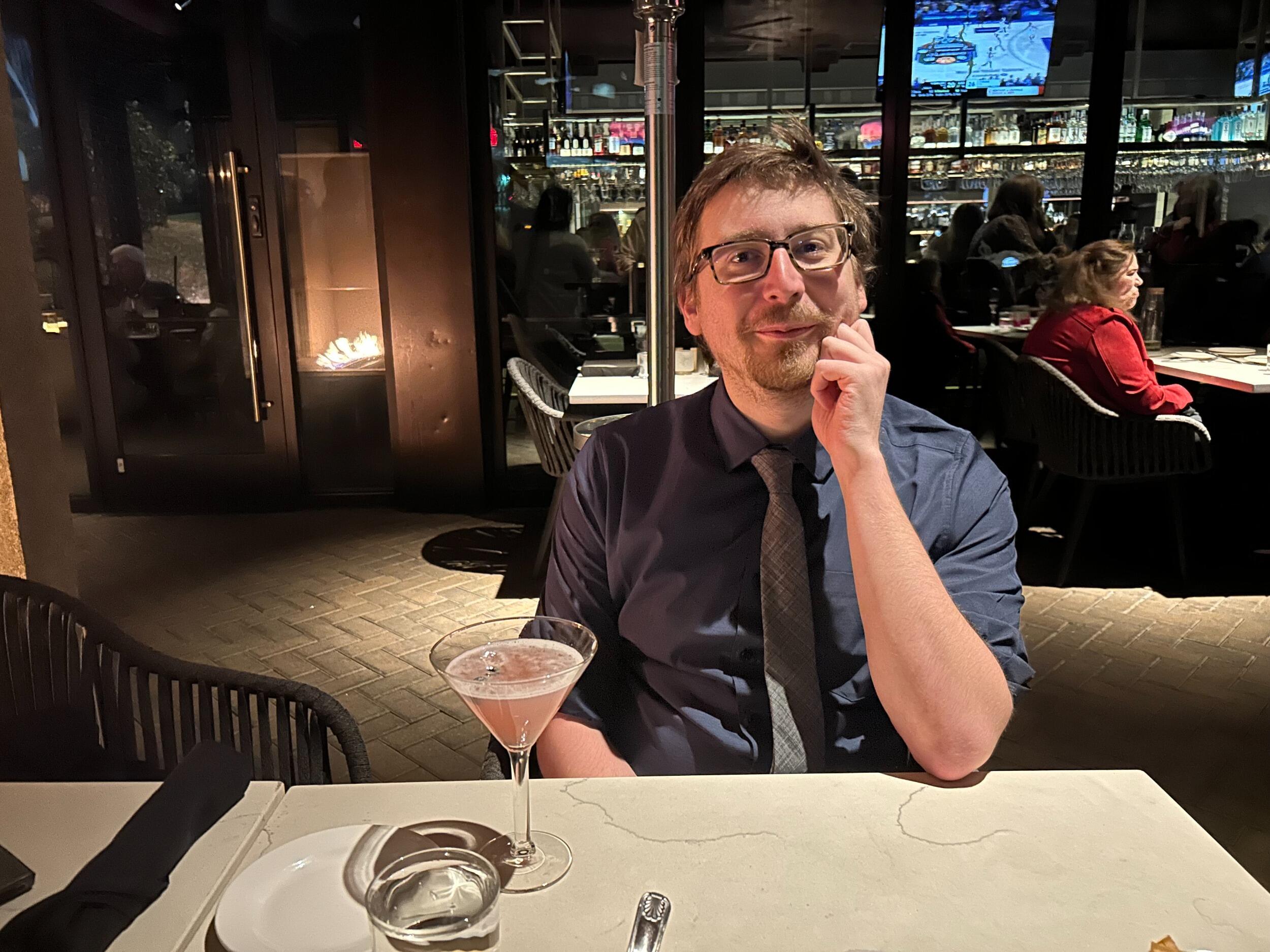 On our 2 year anniversary, Daniel took Madelyne out for a fancy dinner, where after he proposed to Madelyne in their house. 