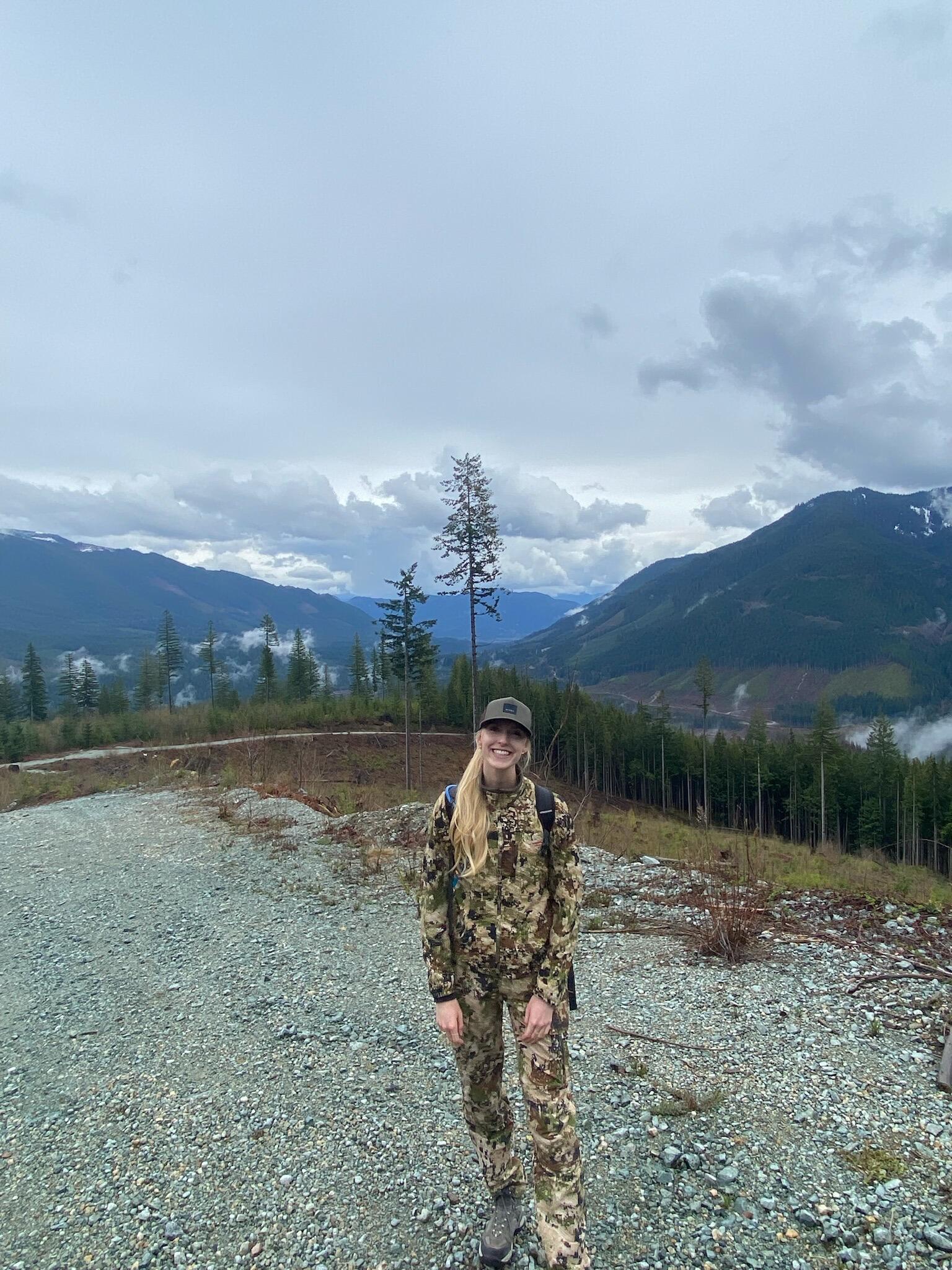 Drew convinced Sarah to go bear hunting 