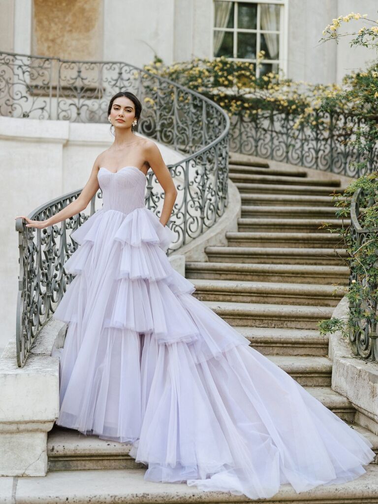 25 Best Colorful Wedding Dresses for 2024